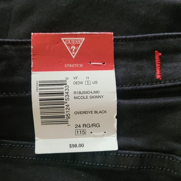 Guess Mid Rise Nicole Skinny Jeans - Picture 10 of 14